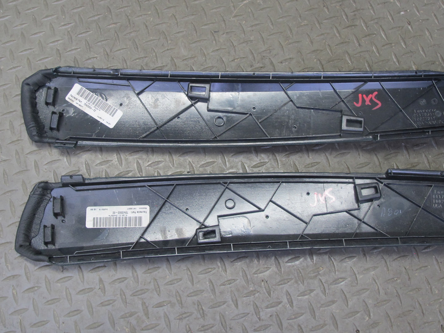 08-14 BMW E71 E72 X6 X6M Center Console Left & Right Trim Cover Panel Set of 2