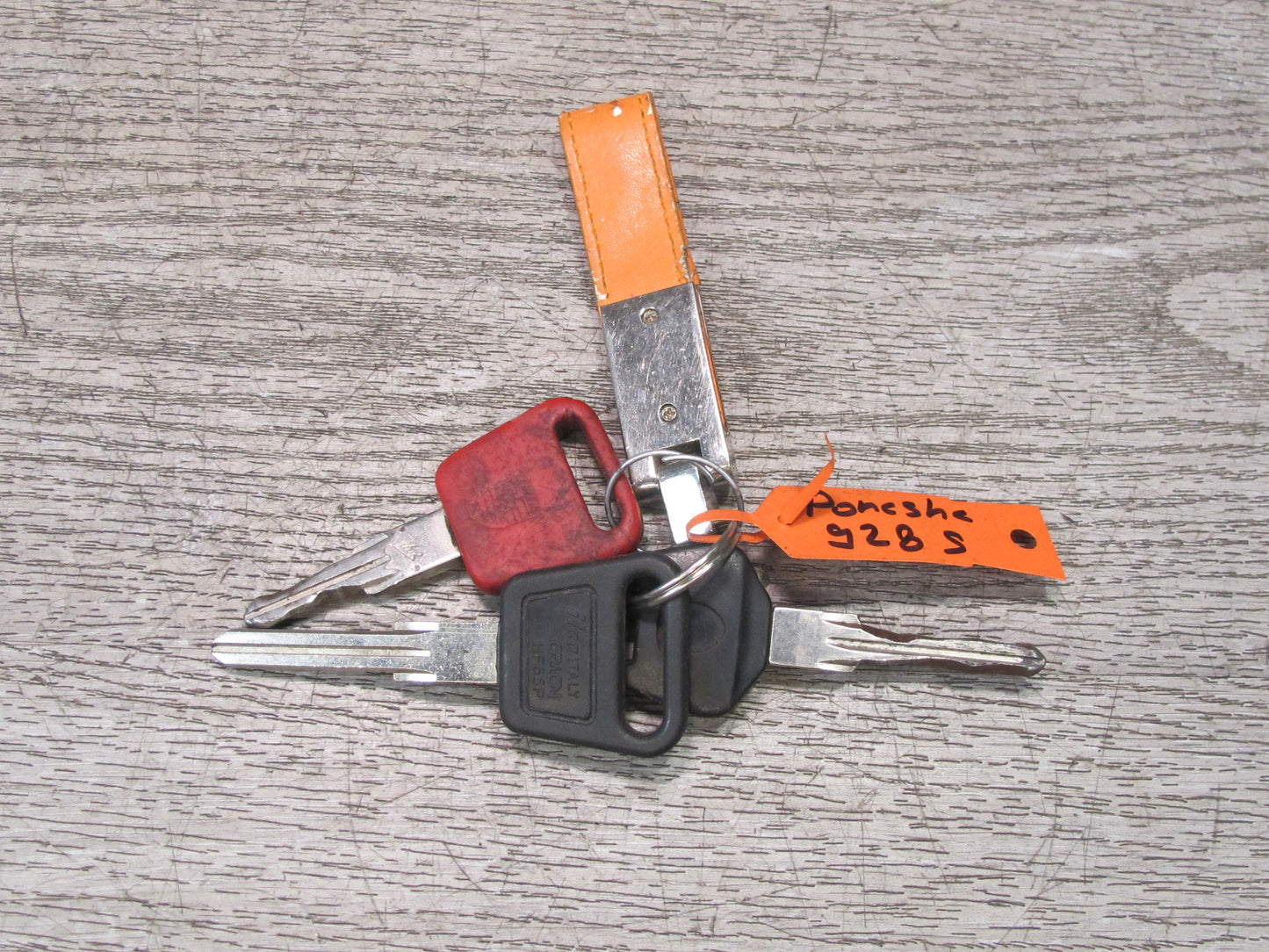 1985 Porsche 928 S Steering Column Ignition Door Glove Box Cylinder Lock KEY Set