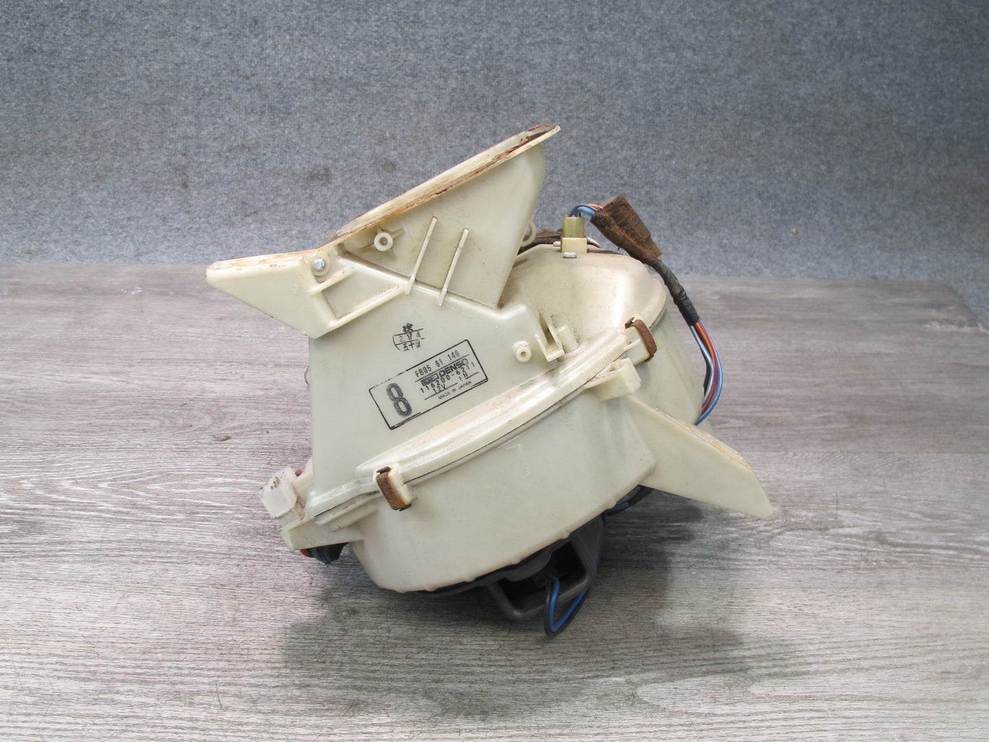 1988 Mazda RX7 FC3S M/T A/C Hvac Blower Motor Fan Box Assy FB05-61-140 OEM