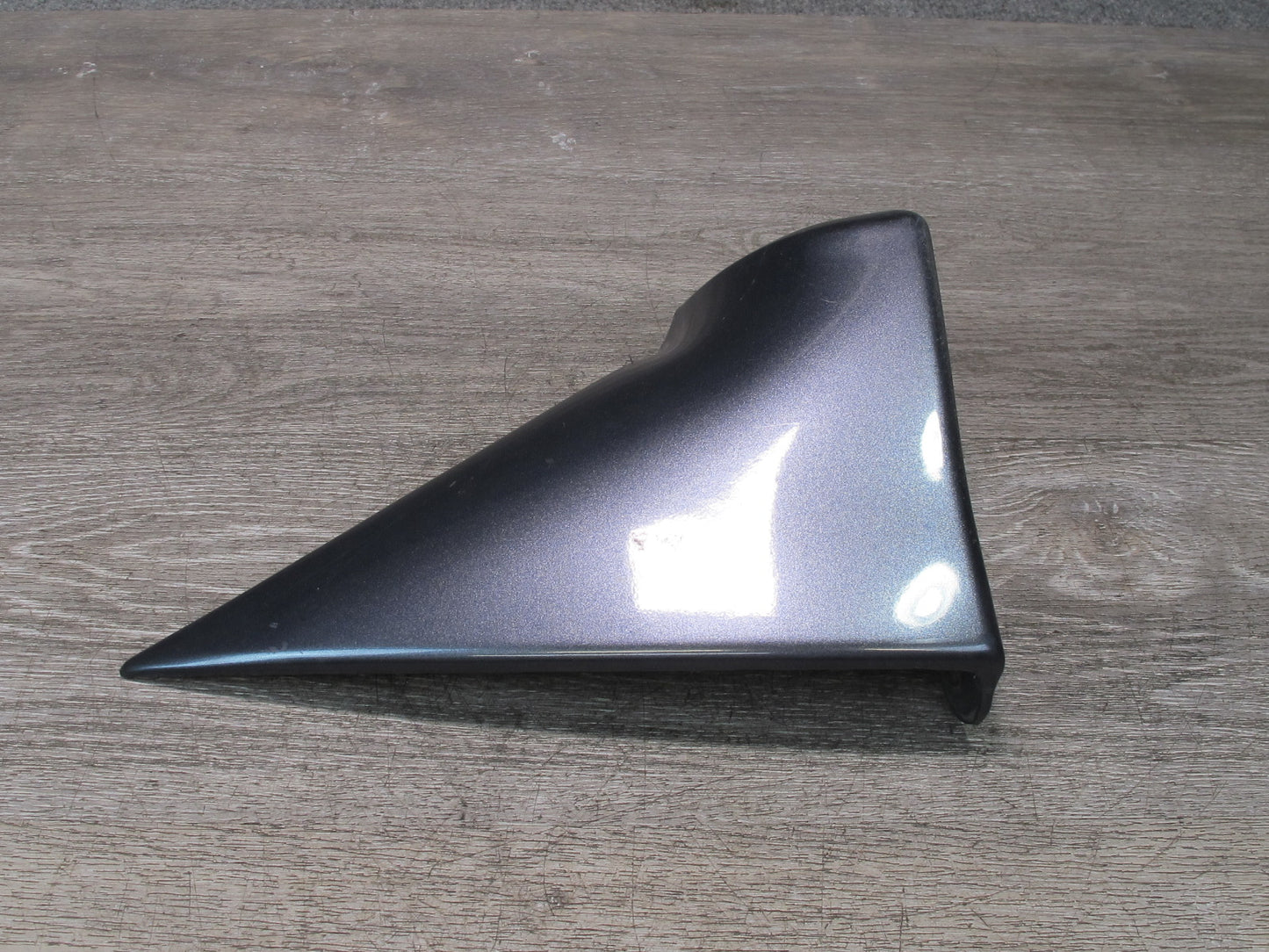 04-08 Mazda RX8 Aero Rear Left Rear Left Flare Flap Grey Mica F151V4932 OEM