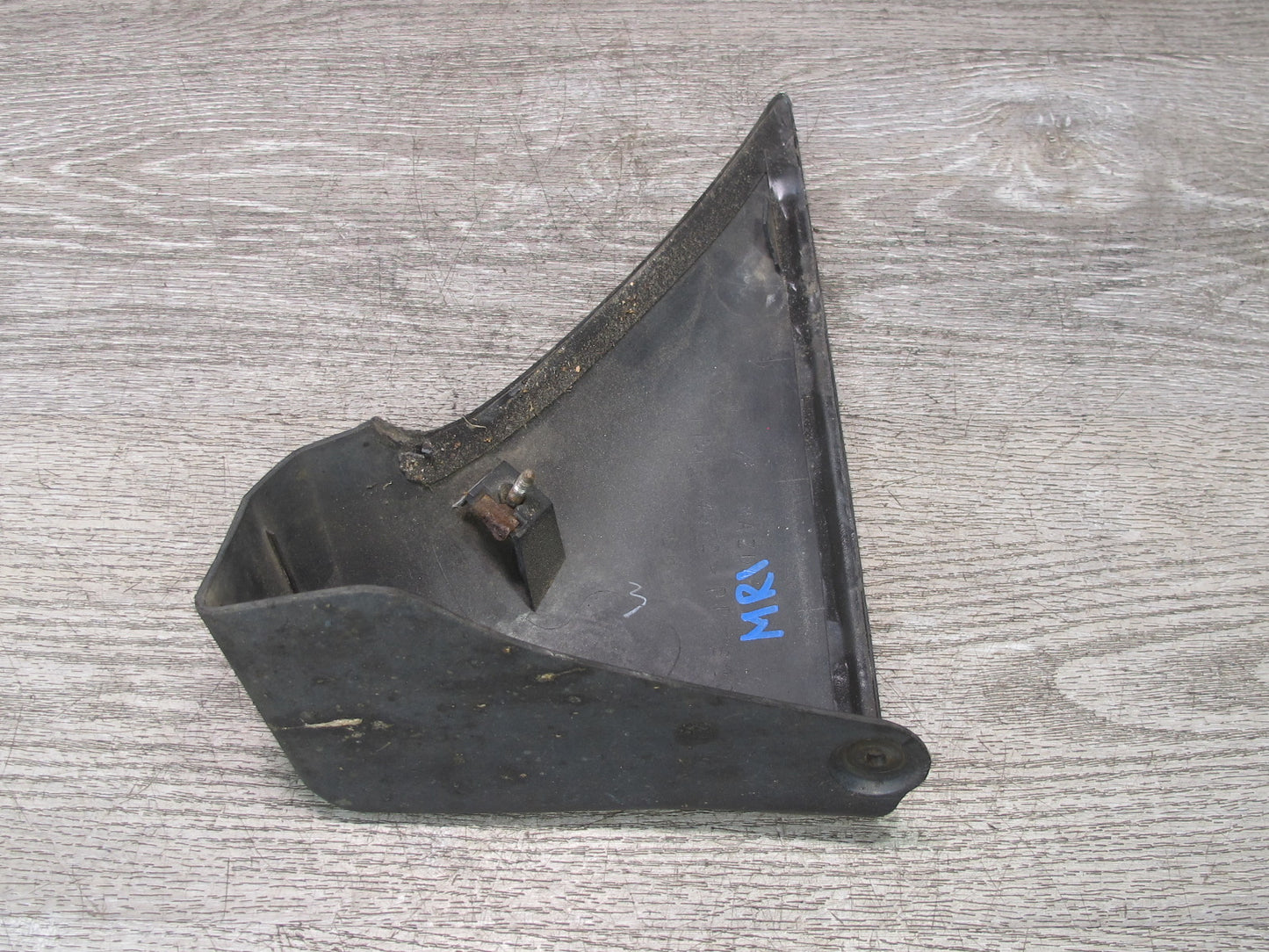 04-08 Mazda RX8 Aero Rear Left Rear Left Flare Flap Grey Mica F151V4932 OEM