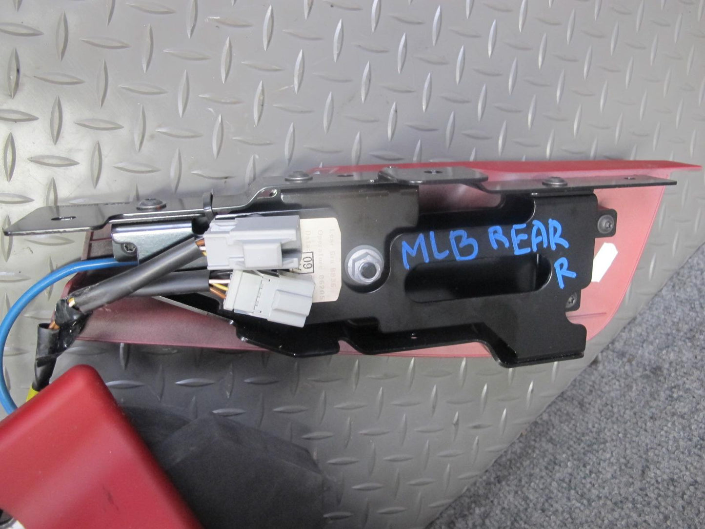 2017-2020 Maserati Levante M161 Front & Rear Left & Right Leather Seat RED Set