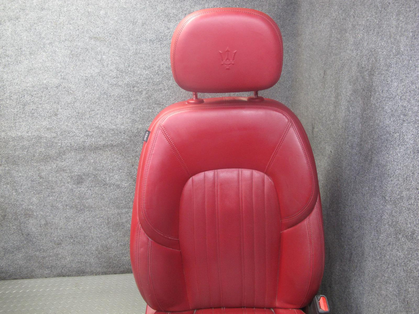 2017-2020 Maserati Levante M161 Front & Rear Left & Right Leather Seat RED Set