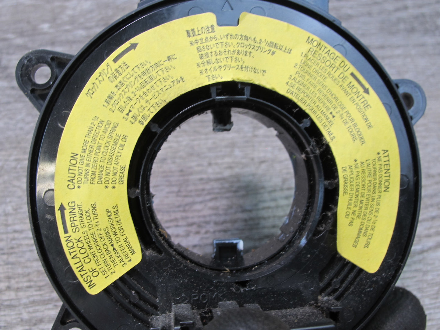 04-08 MAZDA RX8 STEERING COLUMN CLOCK SPRING OEM