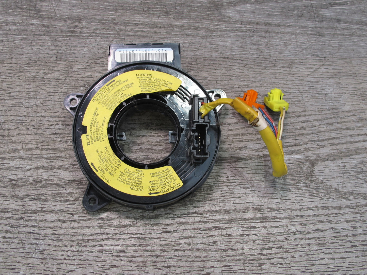 04-08 MAZDA RX8 STEERING COLUMN CLOCK SPRING OEM