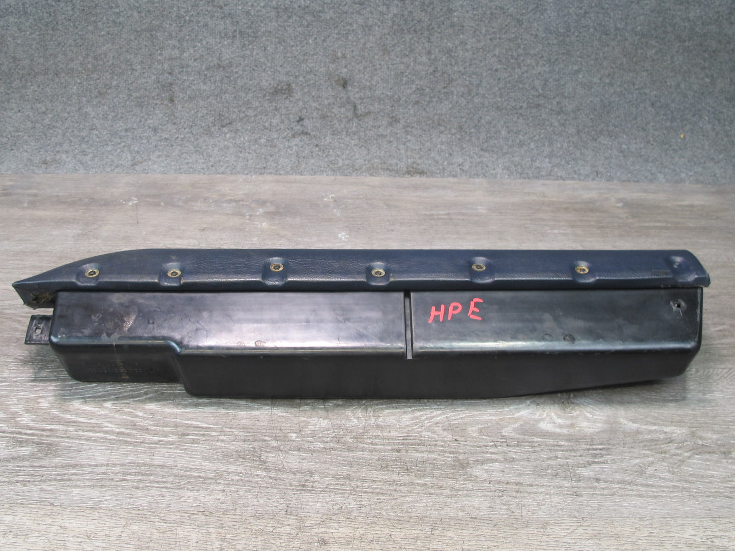 1984-1989 Porsche 928 S Left Side Under Dash Storage Compartment Tray Blue