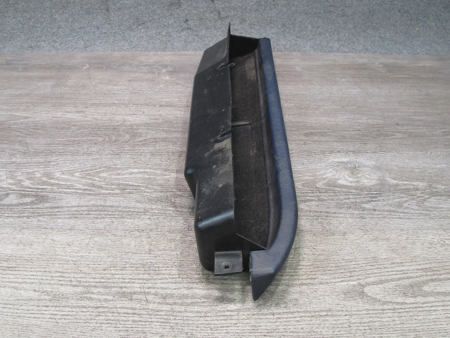 1984-1989 Porsche 928 S Left Side Under Dash Storage Compartment Tray Blue
