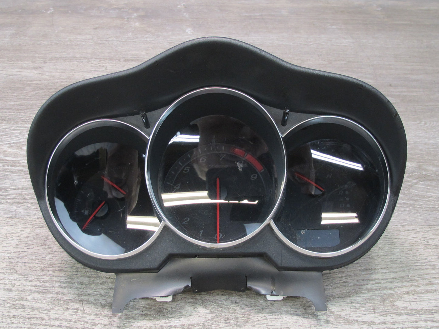 2008 Mazda RX8 A/T Instrument Speedometer Cluster w Upper Trim GJFE92D OEM