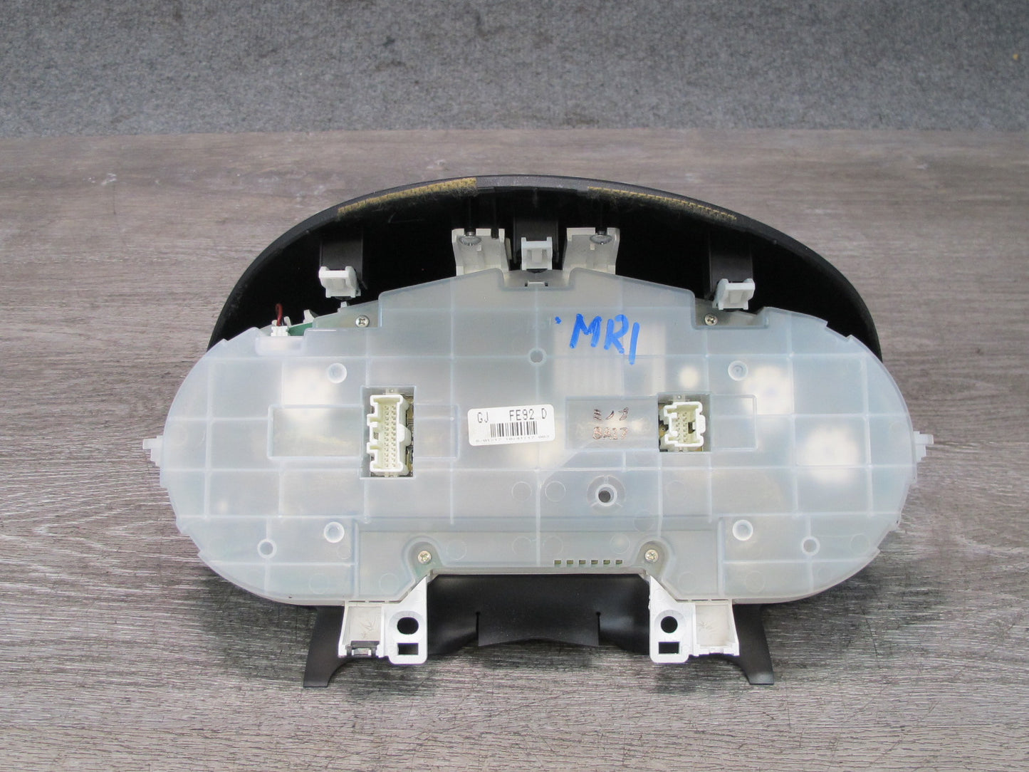 2008 Mazda RX8 A/T Instrument Speedometer Cluster w Upper Trim GJFE92D OEM