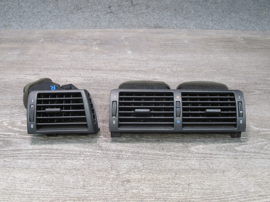 01-06 BMW E46 330Ci 3-SERIES Set of 2 Dash Front Right & Center Air Vent OEM