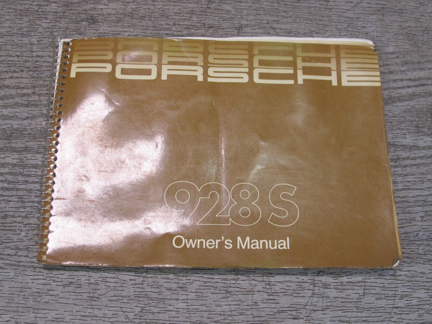 1985 Porsche 928 S Owner Operator Guide Manual Book Set