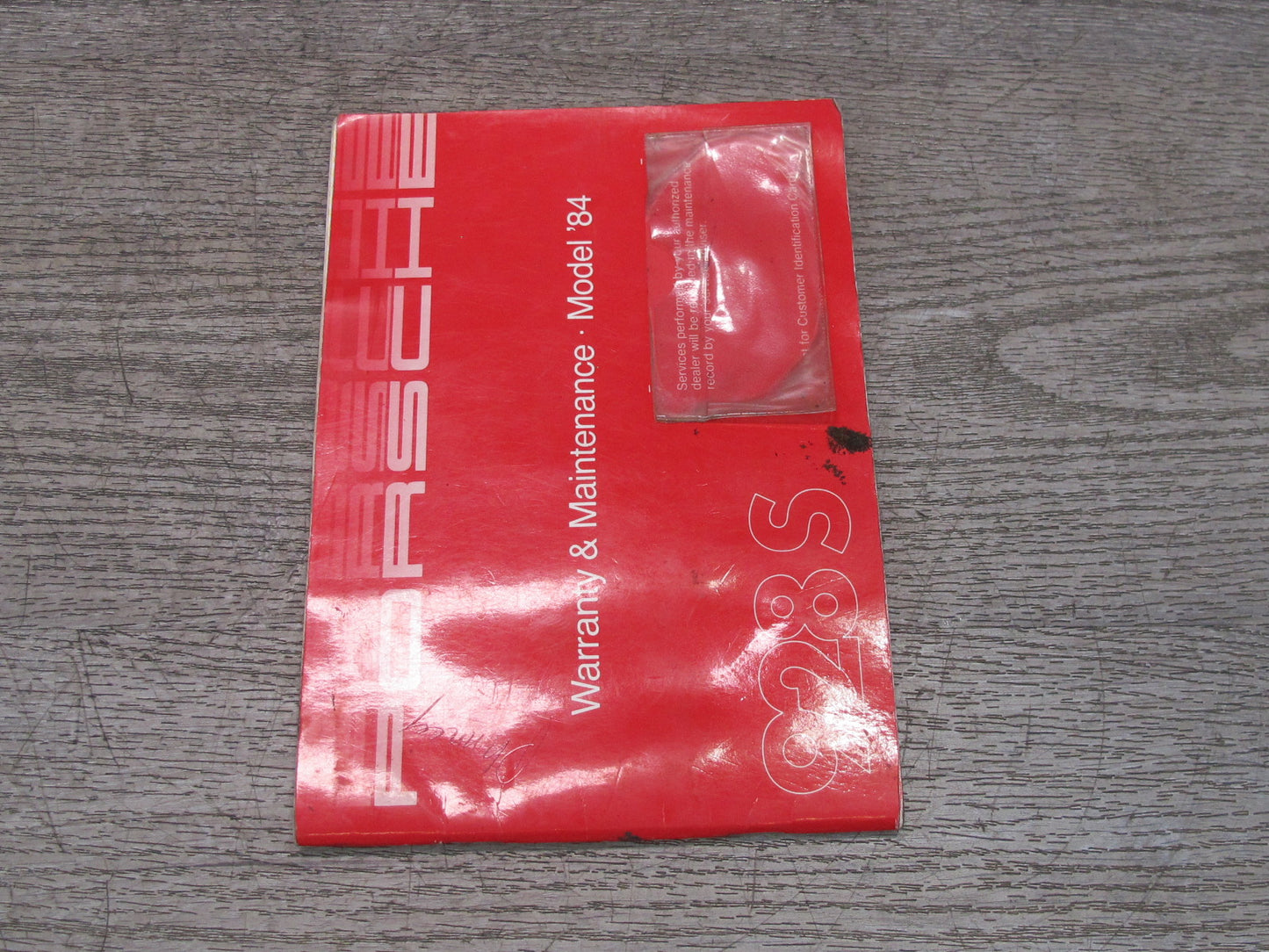 1985 Porsche 928 S Owner Operator Guide Manual Book Set