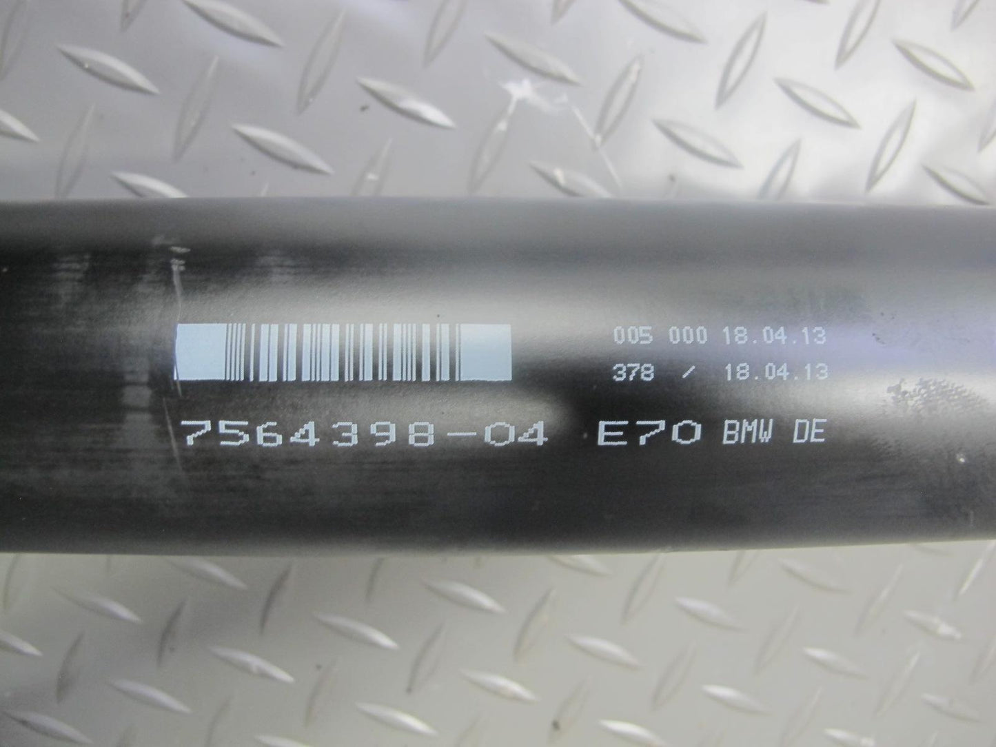 2008-2014 BMW E71 E72 X6 X6M AWD Rear Driveshaft Drive Shaft 86K Miles 7564398