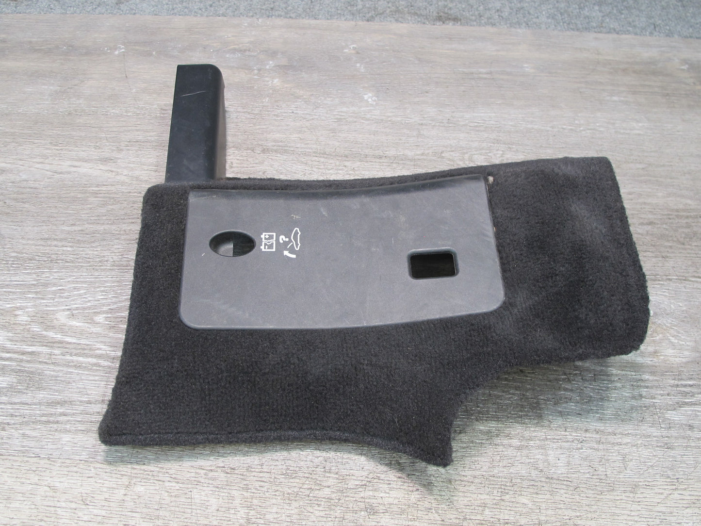 1999-2004 Porsche 911 Carrera 996 Fuse Box Access Kick Trim Carpet Cover Panel
