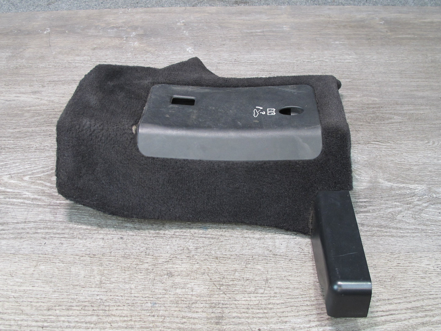 1999-2004 Porsche 911 Carrera 996 Fuse Box Access Kick Trim Carpet Cover Panel