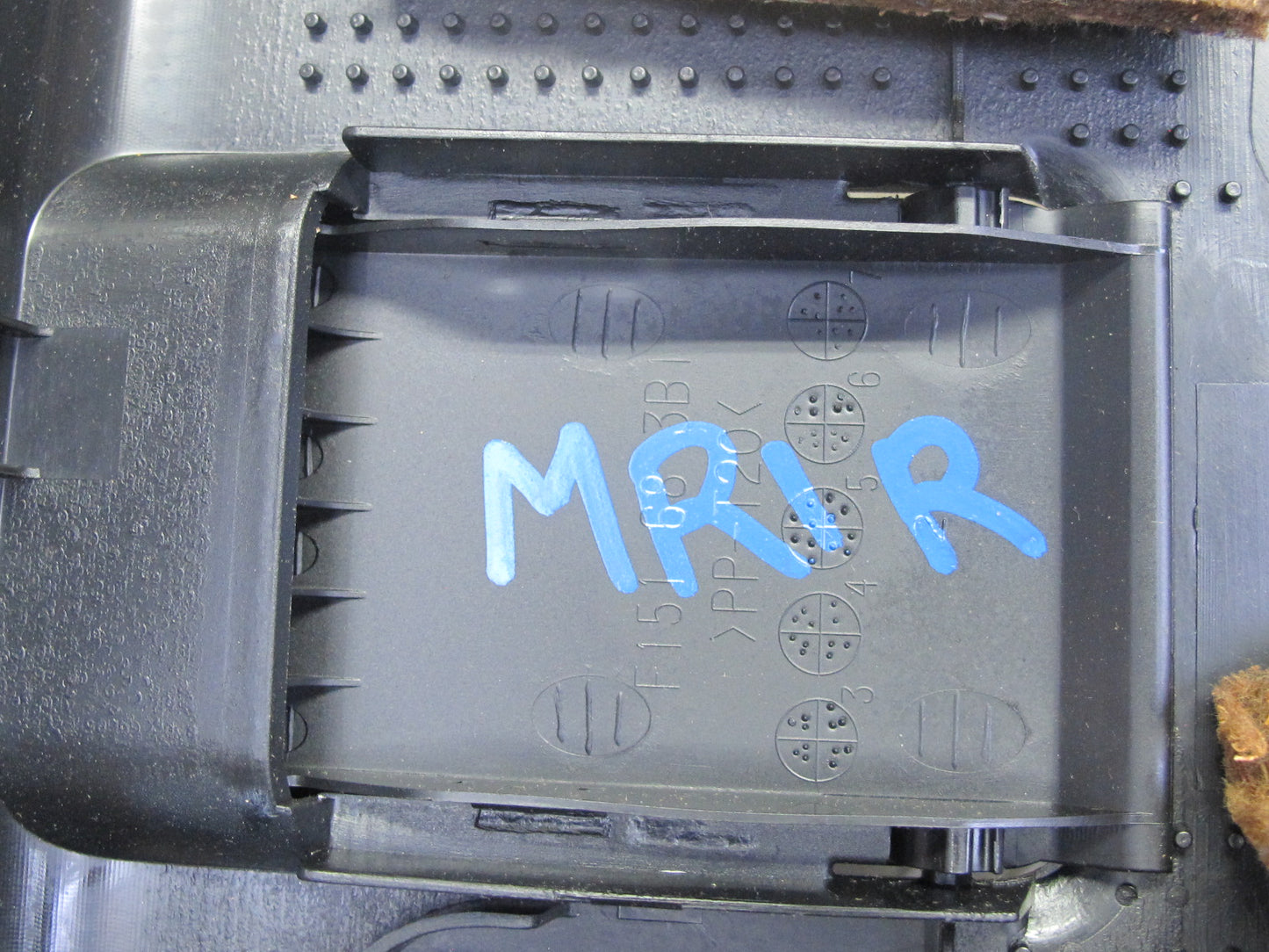 04-08 Mazda RX8 Rear Interior Right Center Left Side Cover Trim Set Black OEM