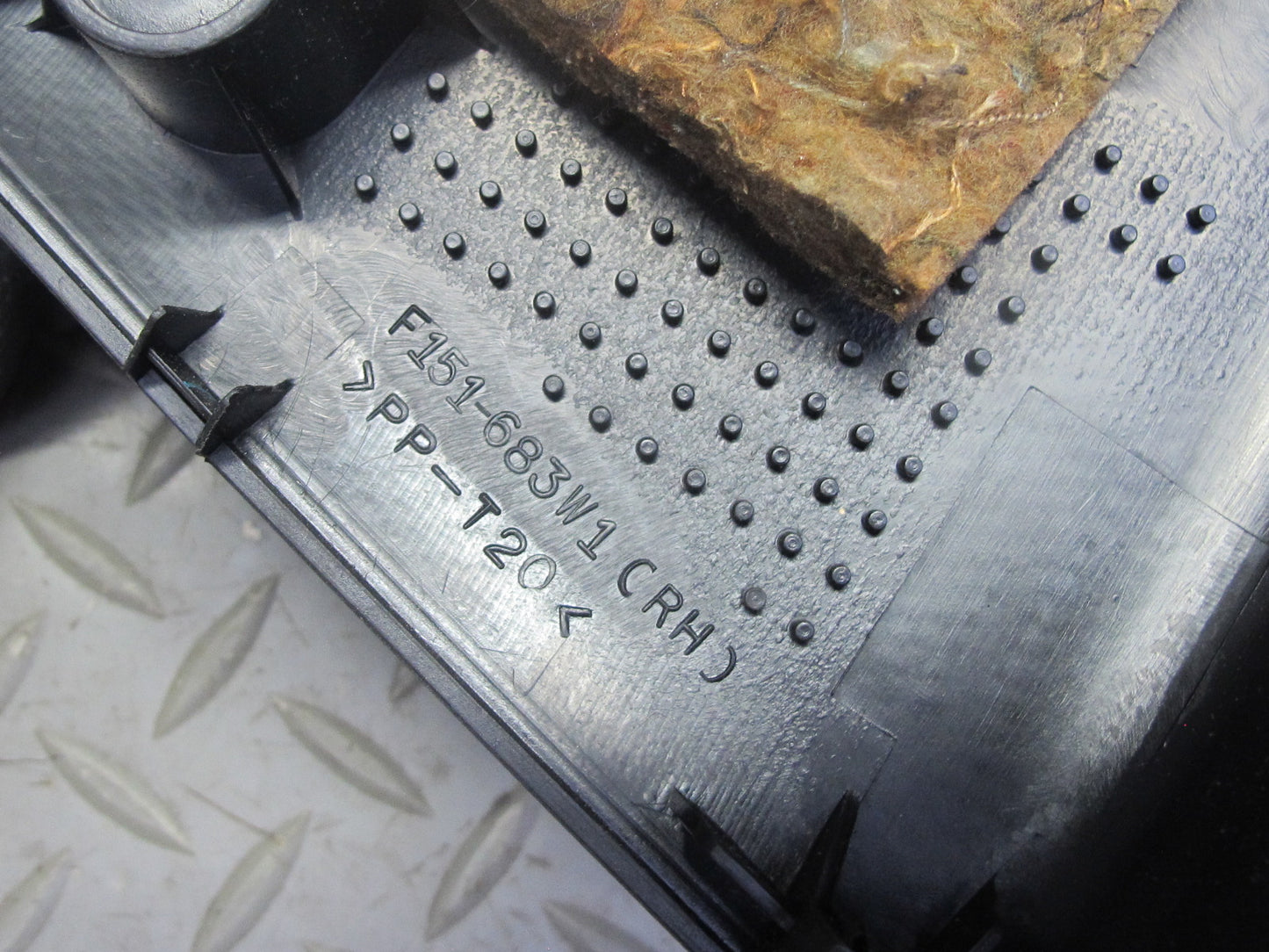 04-08 Mazda RX8 Rear Interior Right Center Left Side Cover Trim Set Black OEM