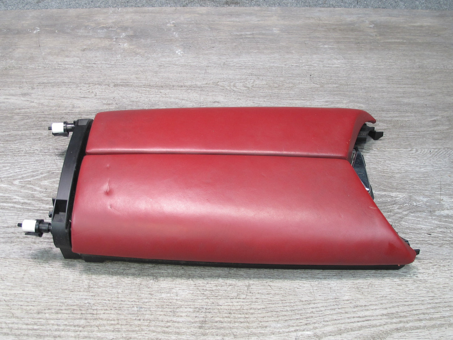 2017-2020 Maserati Levante M161 Center Console Armrest Lid Cover Leather RED