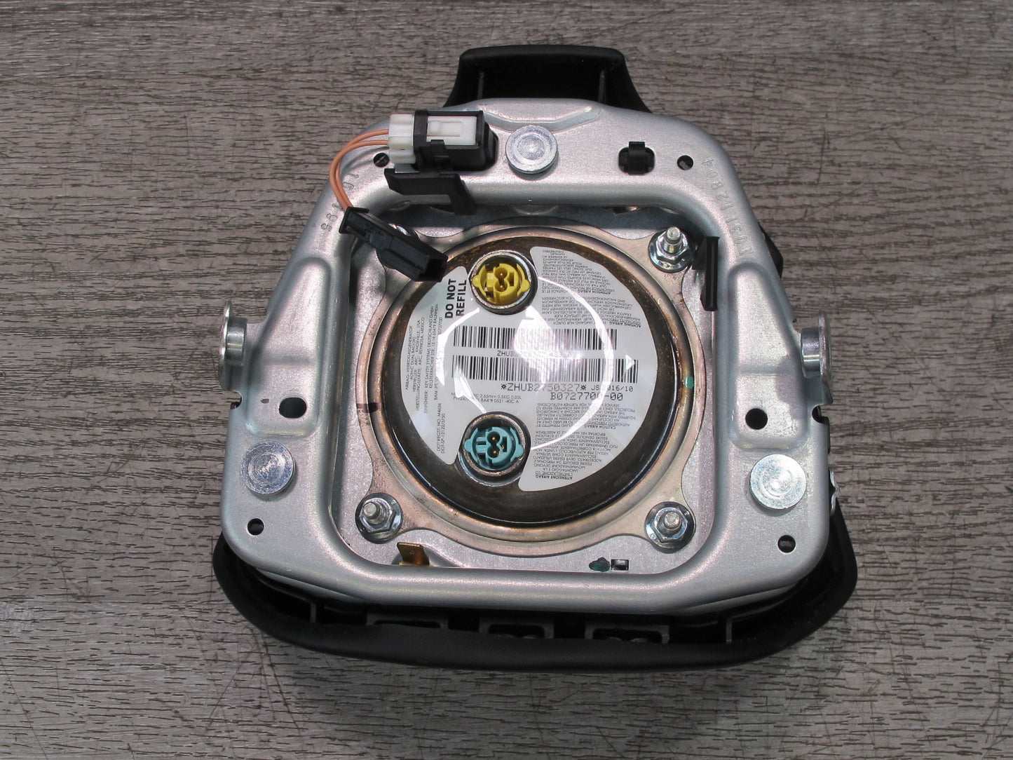 17-20 MASERATI LEVANTE M161 FRONT LEFT DRIVER SIDE STEERING WHEEL SRS AIRBAG OEM
