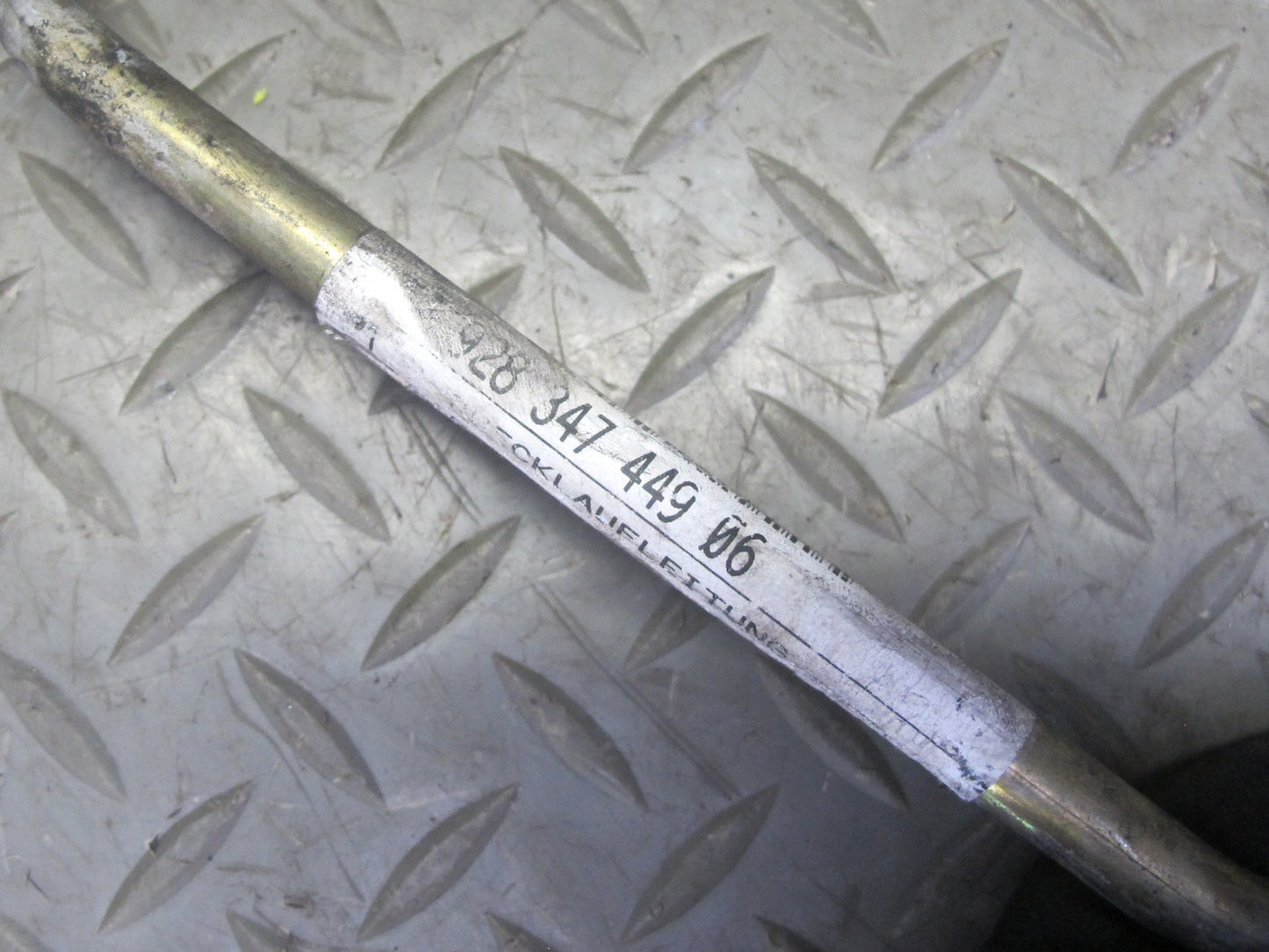 1984-1986 Porsche 928 S Power Steering Pressure Line Hose Pipe Set