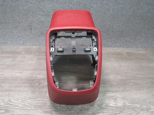 2017-2020 Maserati Levante M161 Rear Center Console Trim Cover Panel RED