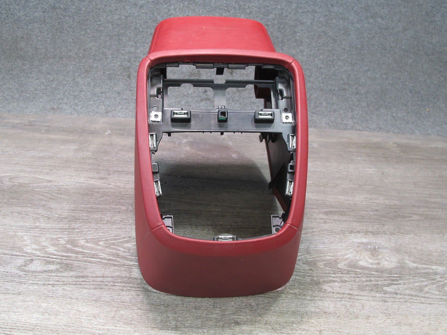 2017-2020 Maserati Levante M161 Rear Center Console Trim Cover Panel RED