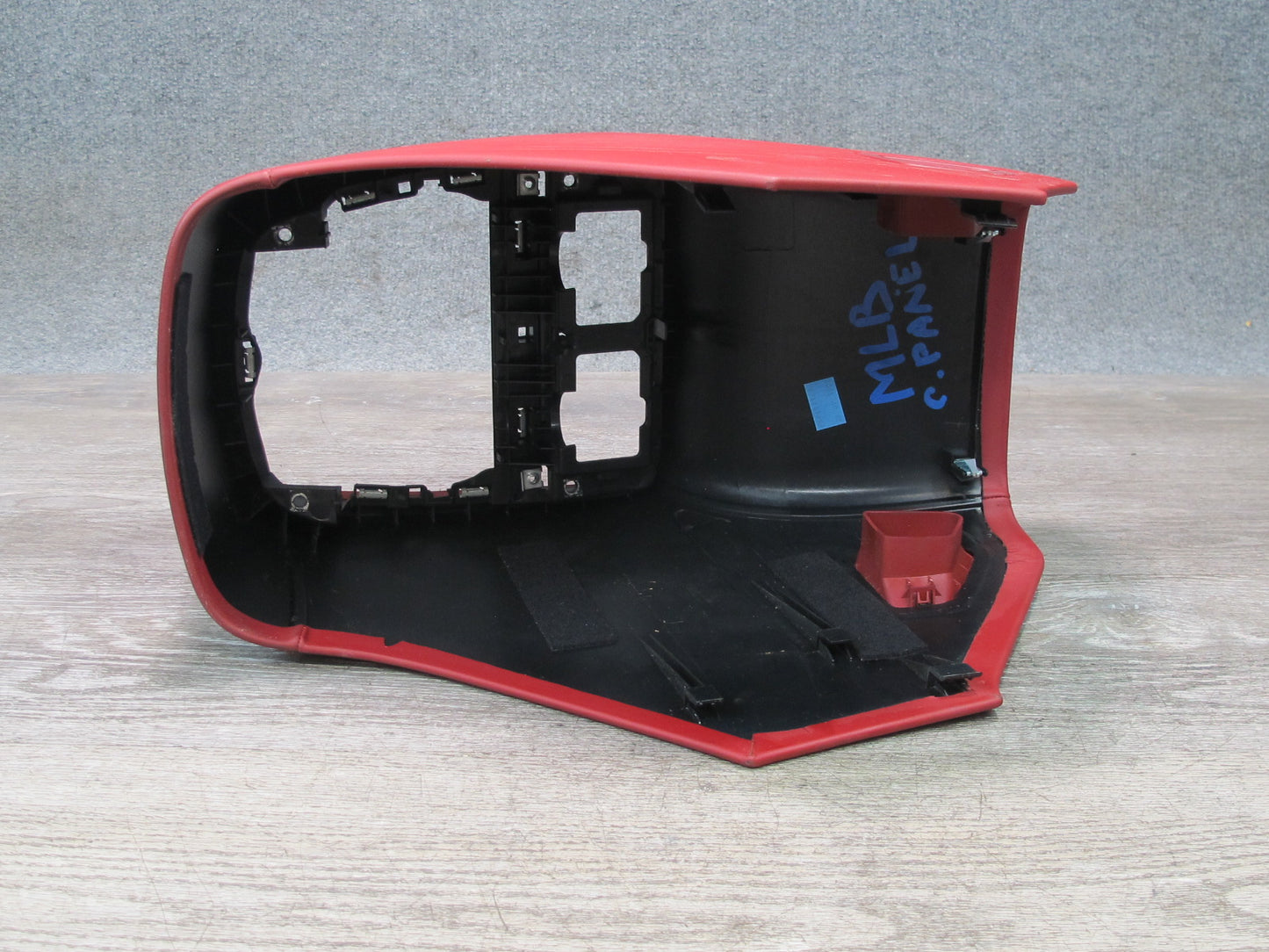 2017-2020 Maserati Levante M161 Rear Center Console Trim Cover Panel RED