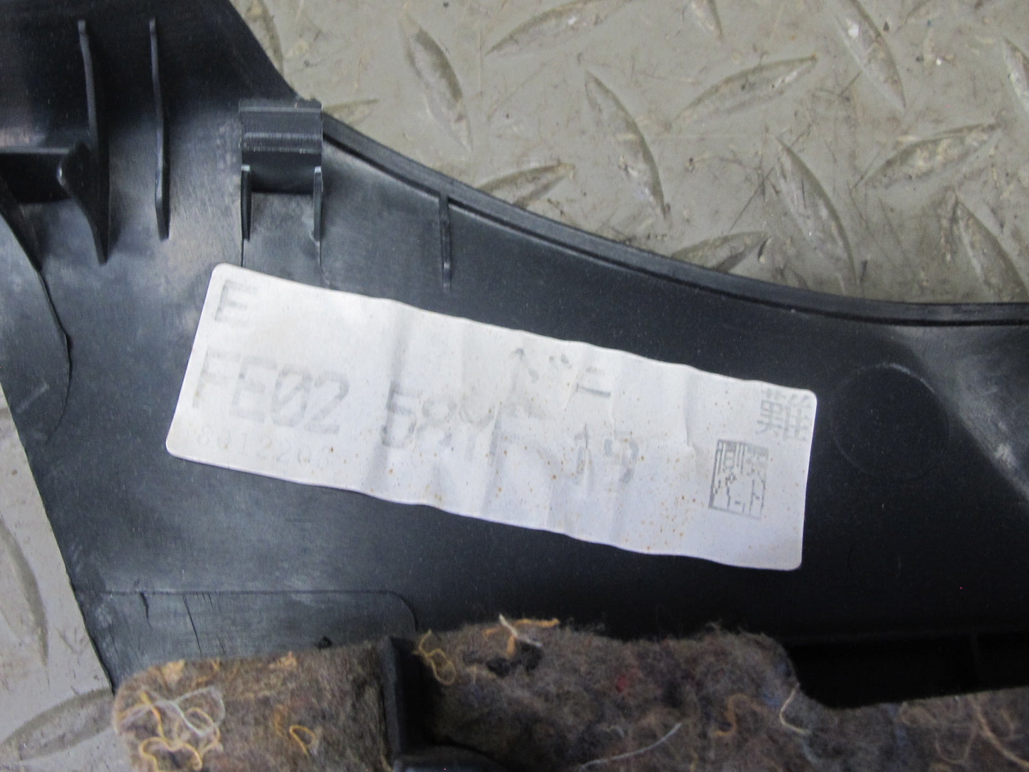 04-08 Mazda RX8 Set of 2 Rear Left & Right Interior Lower Quarter Trim Cover OEM