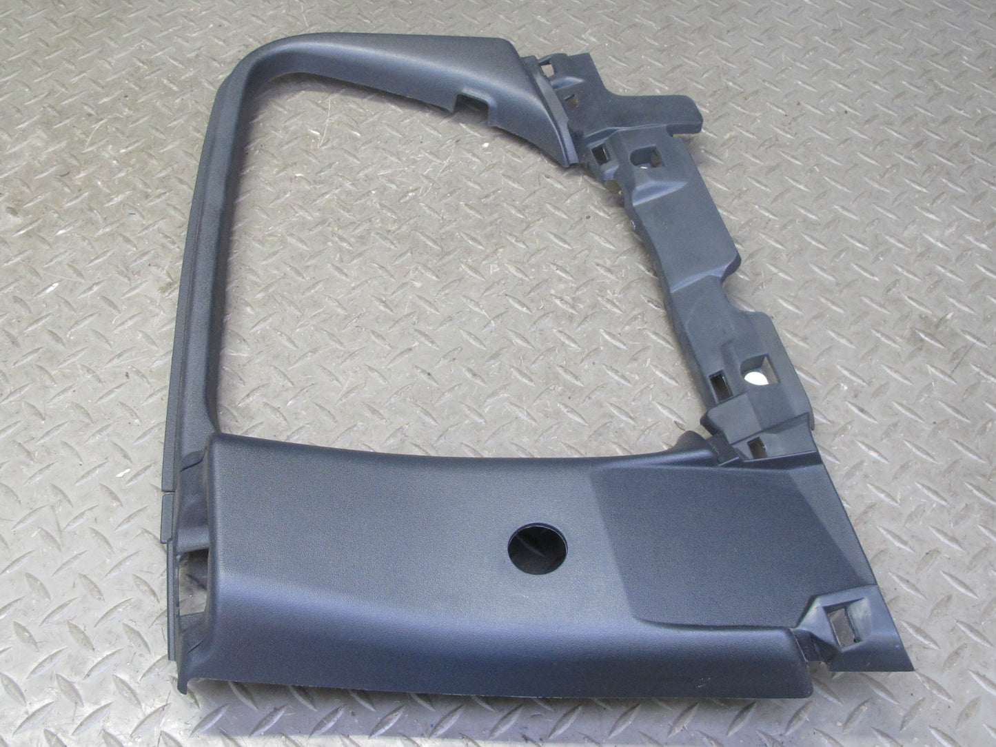 04-11 Mazda RX8 Set of 2 Rear Left & Right Quarter Window Trim Black OEM