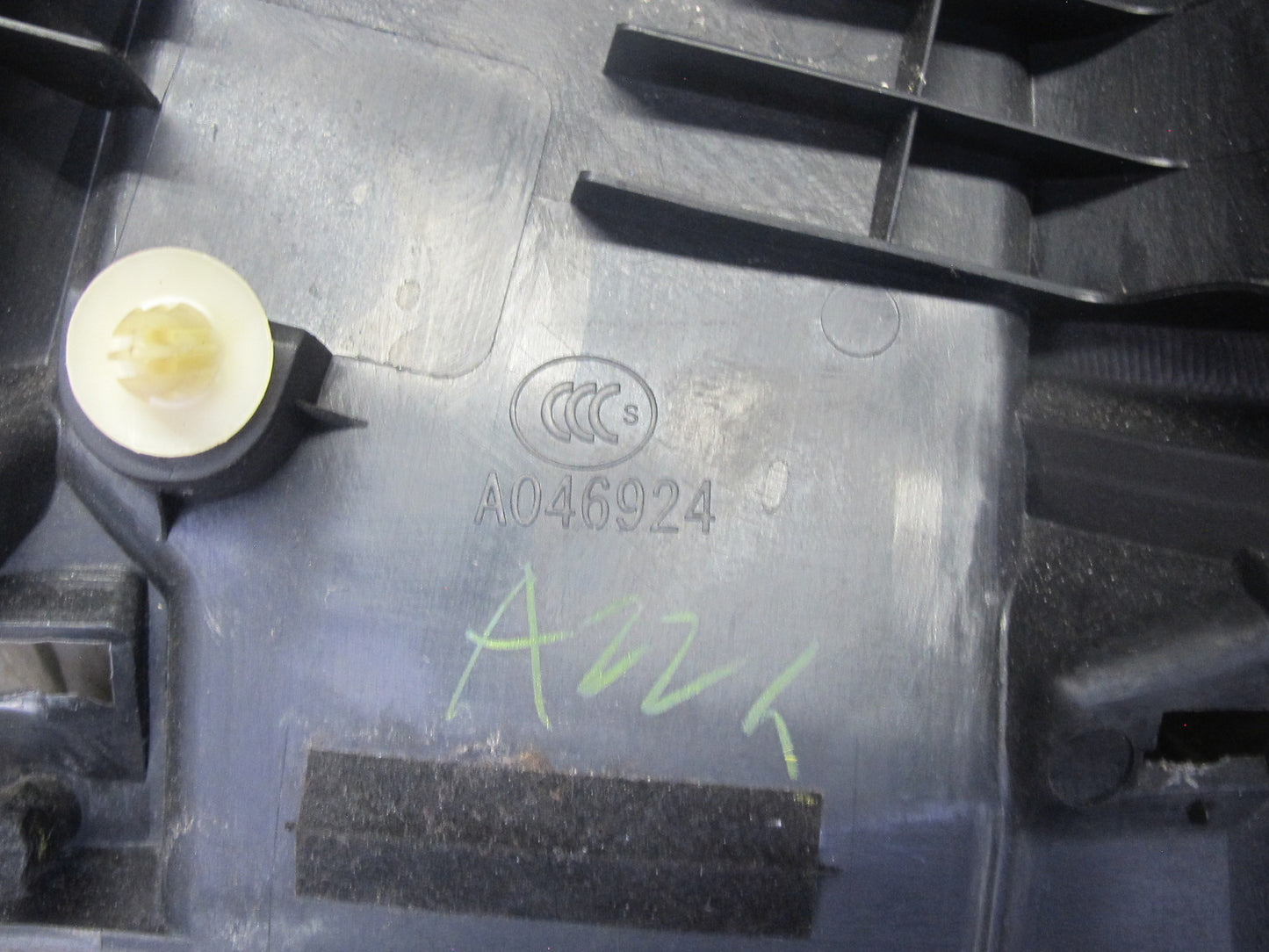 04-11 Mazda RX8 Set of 2 Rear Left & Right Quarter Window Trim Black OEM