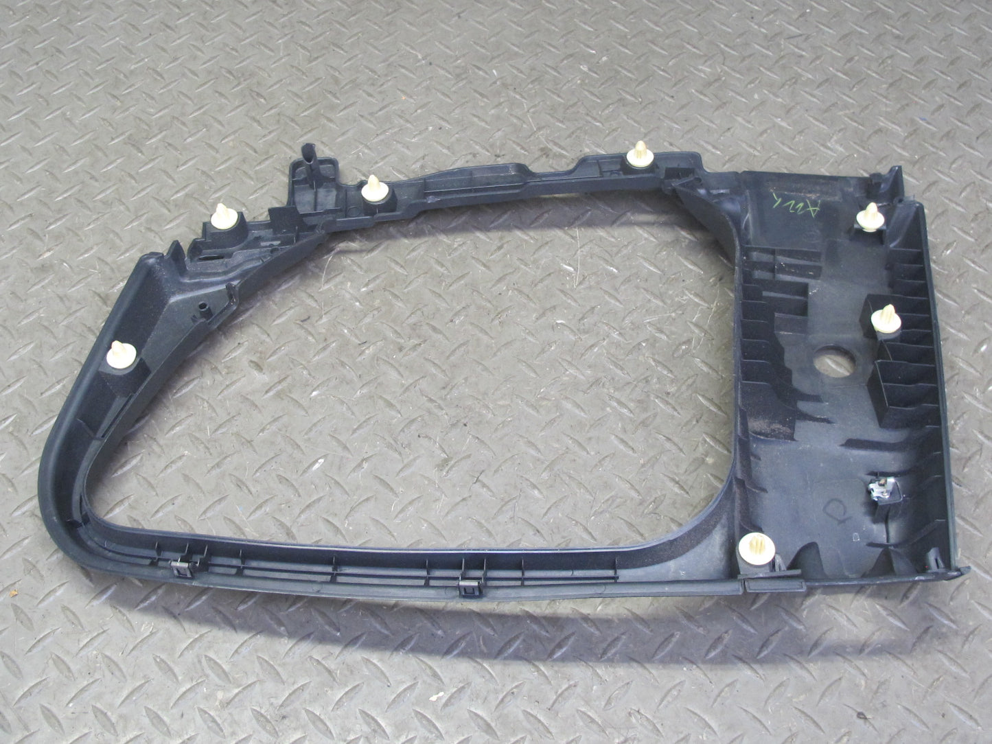 04-11 Mazda RX8 Set of 2 Rear Left & Right Quarter Window Trim Black OEM