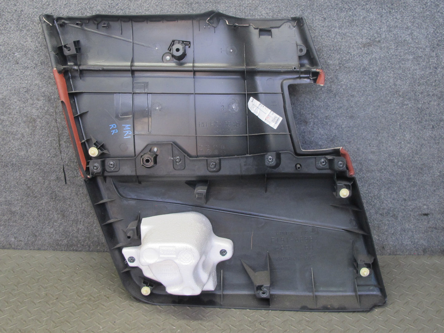 04-08 Mazda RX8 Set of 2 Rear Left & Right Door Quarter Panel Trim Black RED OEM