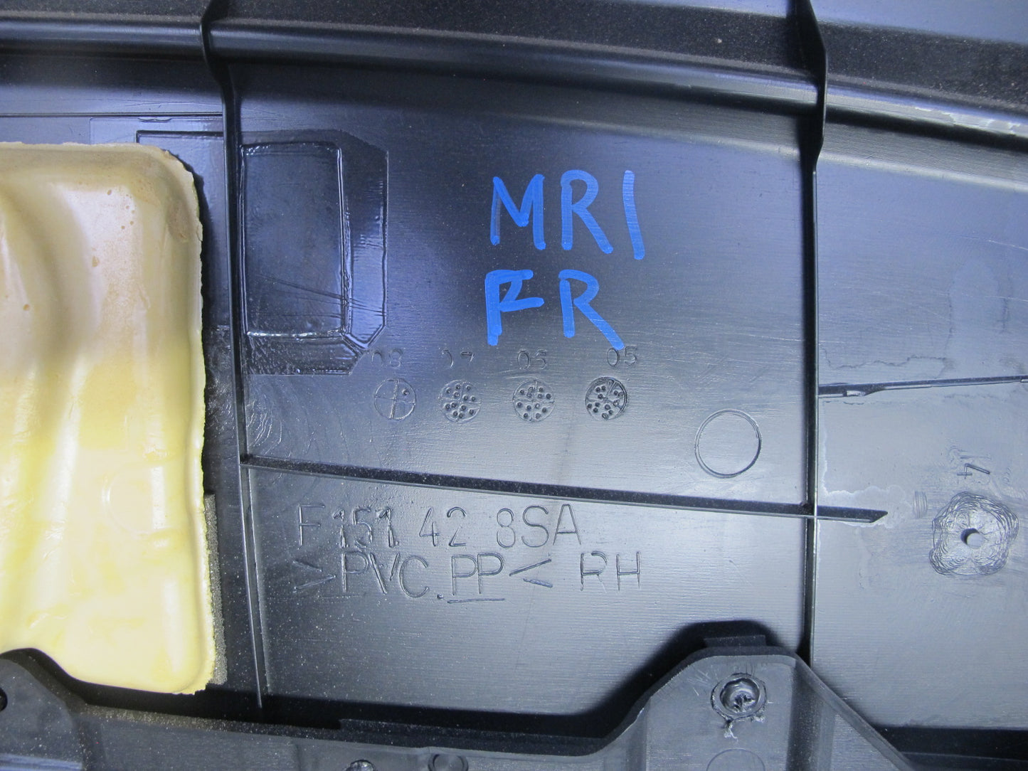 06-08 Mazda RX8 Front Left & Right Side Door Panel Trim Cover Set Black RED OEM