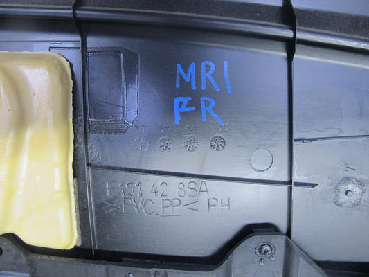 06-08 Mazda RX8 Front Left & Right Side Door Panel Trim Cover Set Black RED OEM