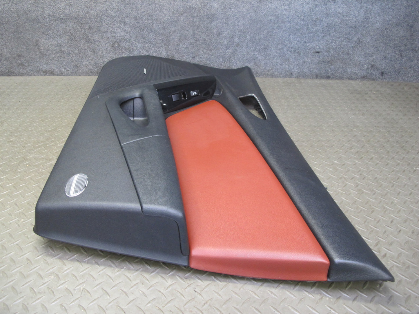 06-08 Mazda RX8 Front Left & Right Side Door Panel Trim Cover Set Black RED OEM