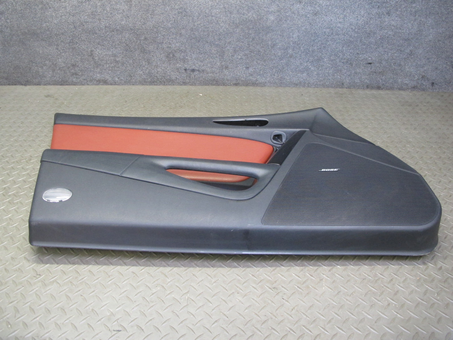 06-08 Mazda RX8 Front Left & Right Side Door Panel Trim Cover Set Black RED OEM