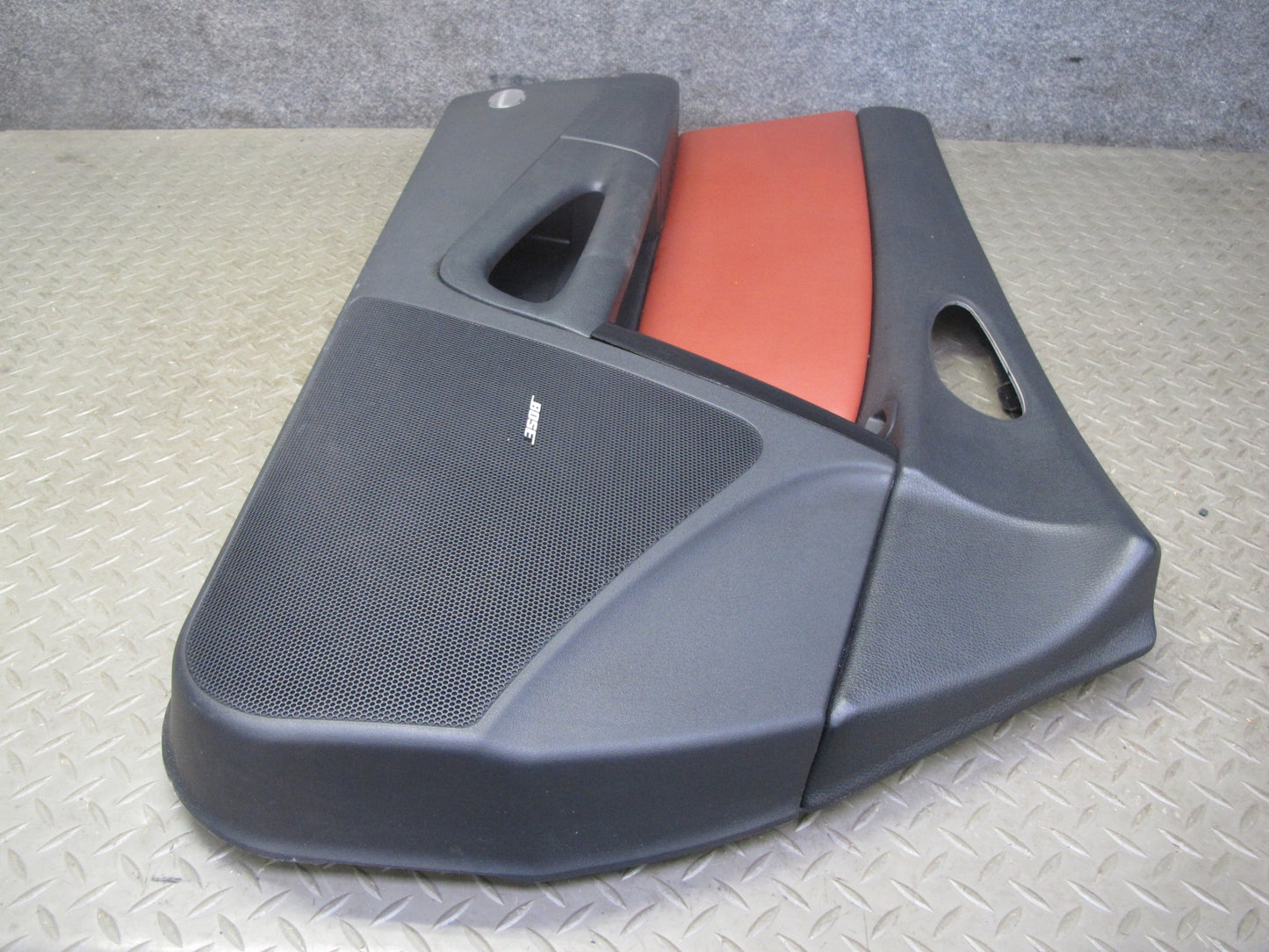 06-08 Mazda RX8 Front Left & Right Side Door Panel Trim Cover Set Black RED OEM