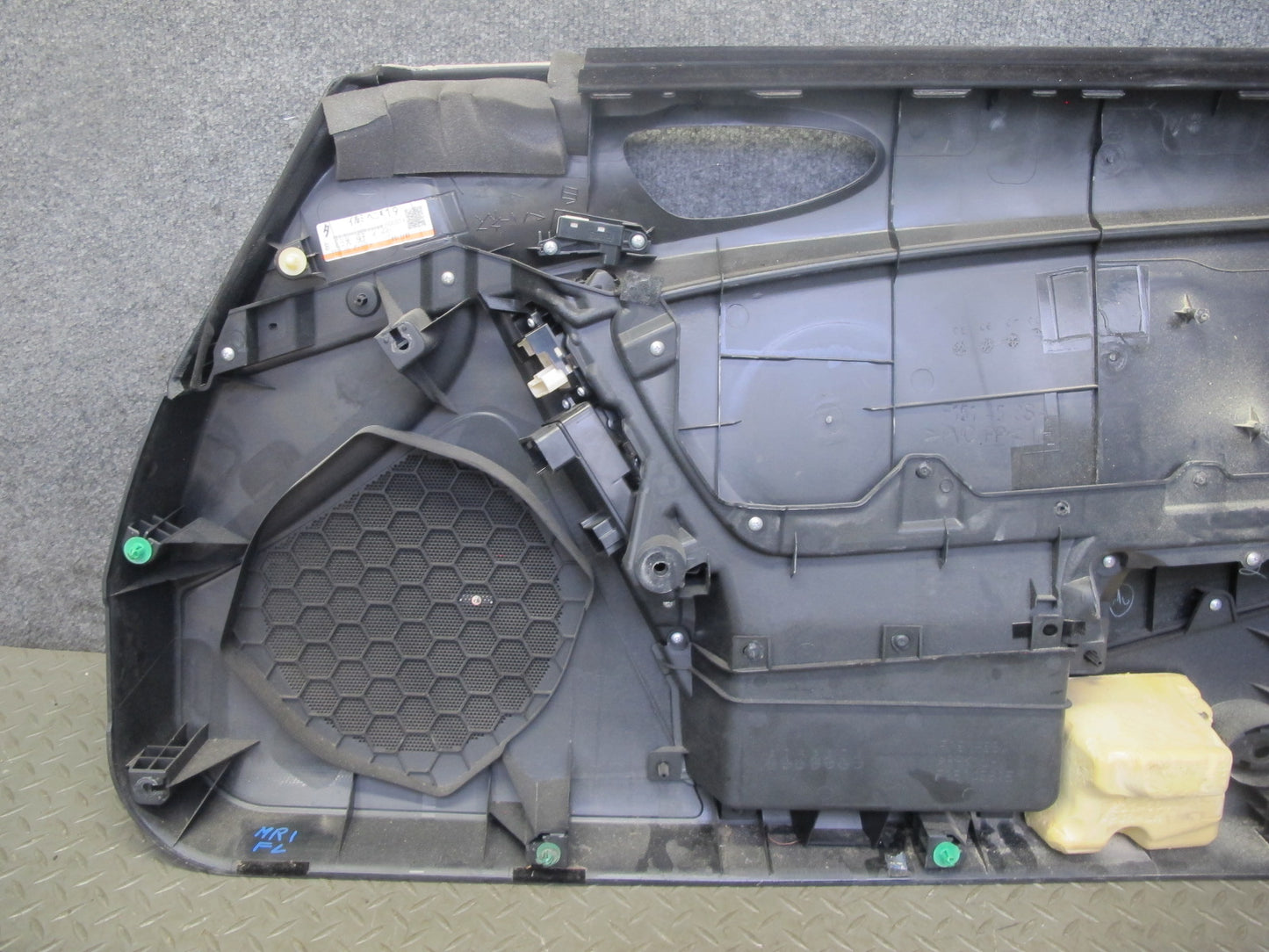 06-08 Mazda RX8 Front Left & Right Side Door Panel Trim Cover Set Black RED OEM