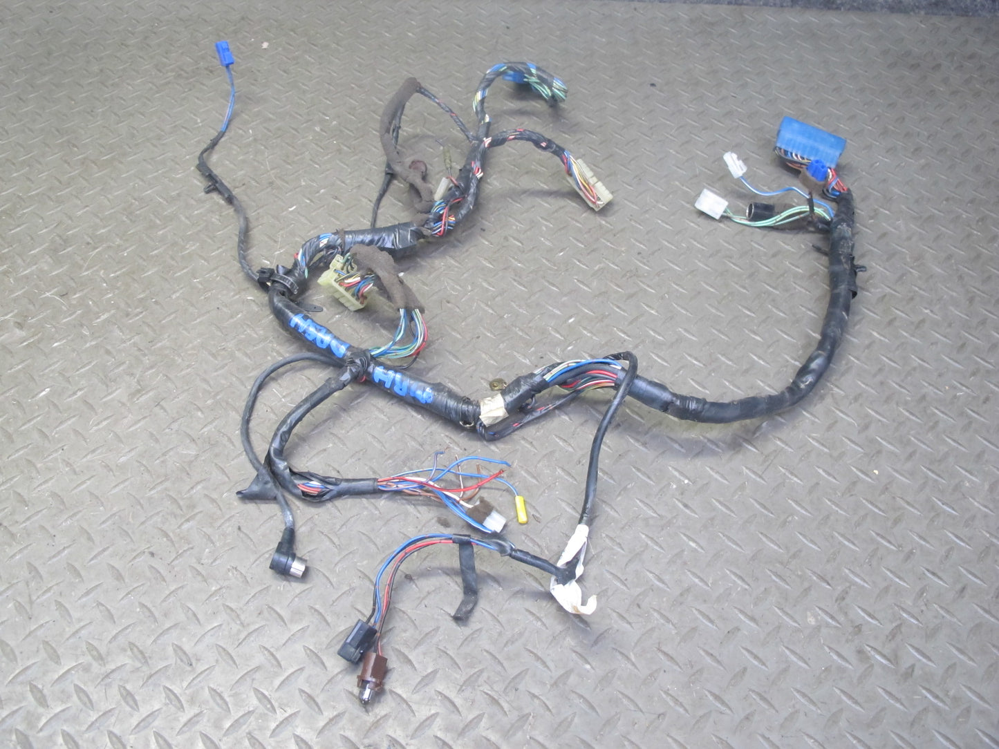 1988 Mazda RX7 FC3S Convertible NA M/T Dashboard Dash Wire Wiring Harness OEM