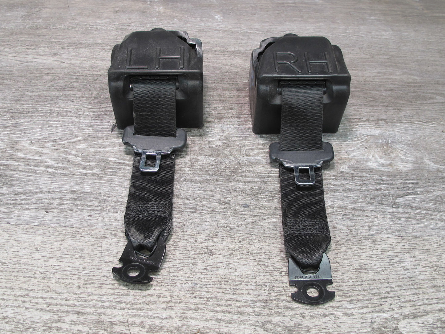 17-20 MASERATI LEVANTE M161 REAR RIGHT & LEFT SIDE SEATBELT RETRACTOR SET OEM