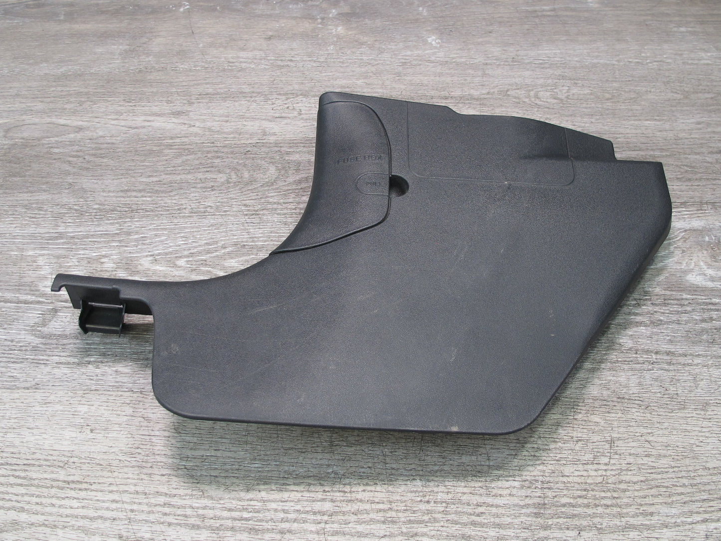 04-08 Mazda RX8 Set of 2 Front Left & Right Kick Trim Cover Panel Black OEM