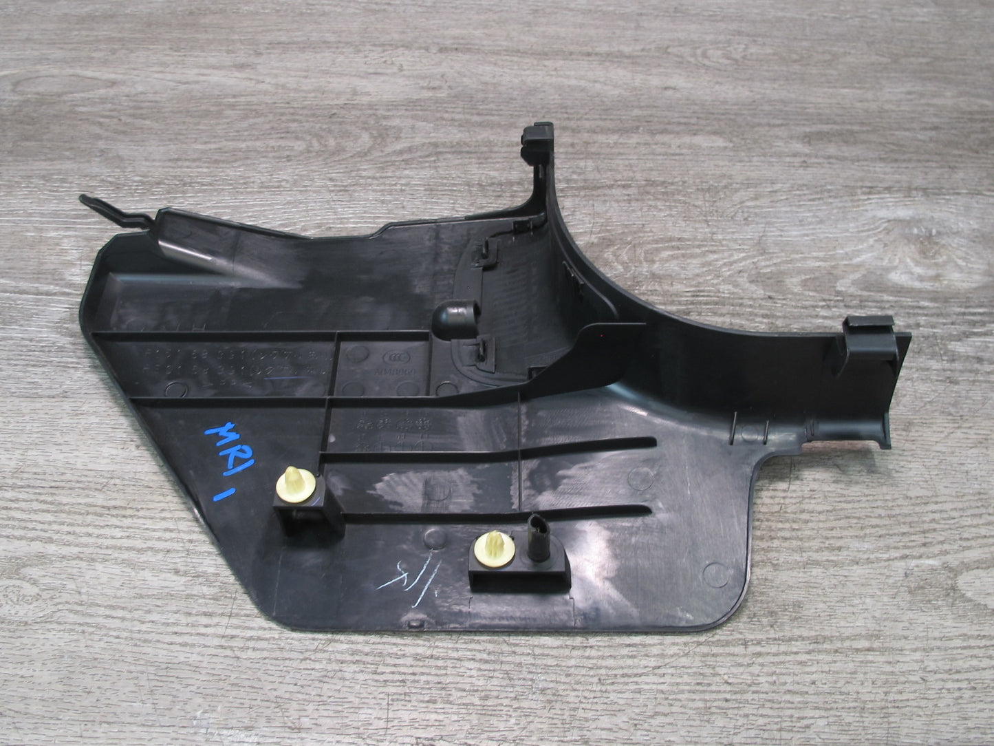 04-08 Mazda RX8 Set of 2 Front Left & Right Kick Trim Cover Panel Black OEM