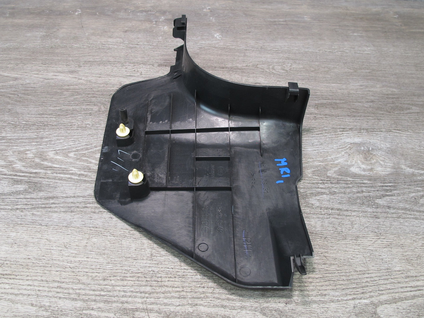 04-08 Mazda RX8 Set of 2 Front Left & Right Kick Trim Cover Panel Black OEM