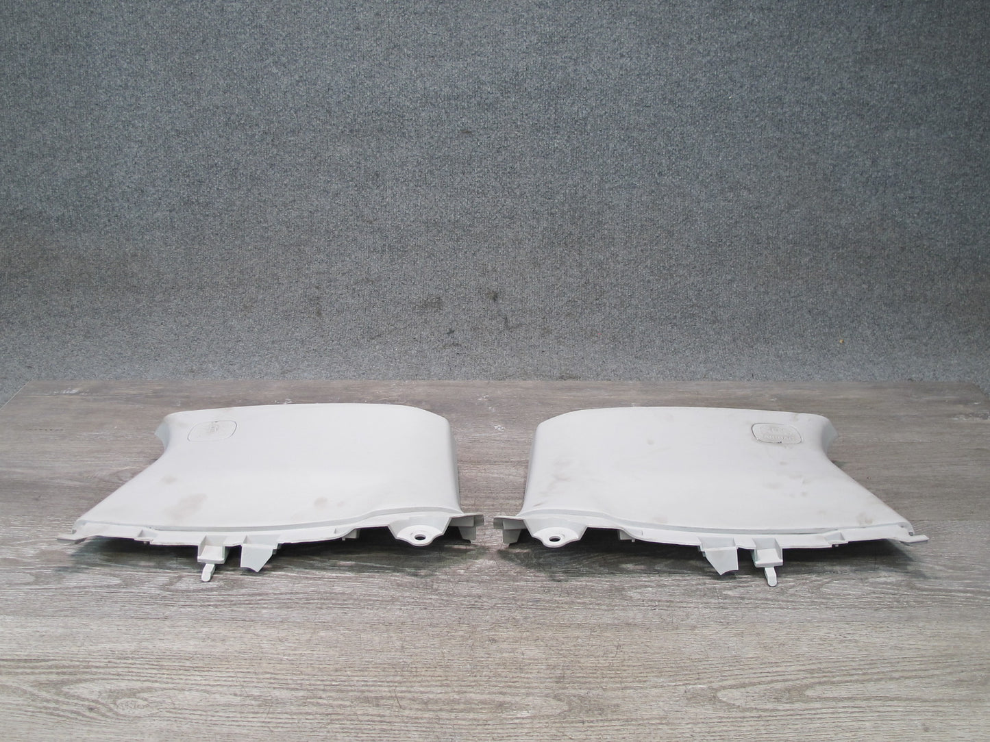 04-11 Mazda RX8 Set of 2 Rear Right & Left Upper Pillar Trim Cover Panel OEM