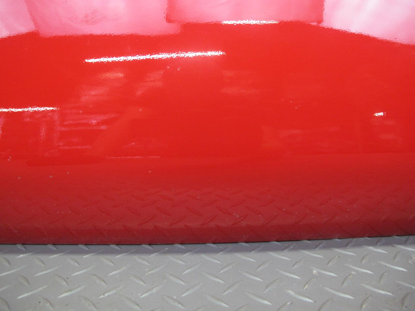 84-94 Chevrolet Corvette C4 Left Driver Door Shell Panel RED w Molding OEM