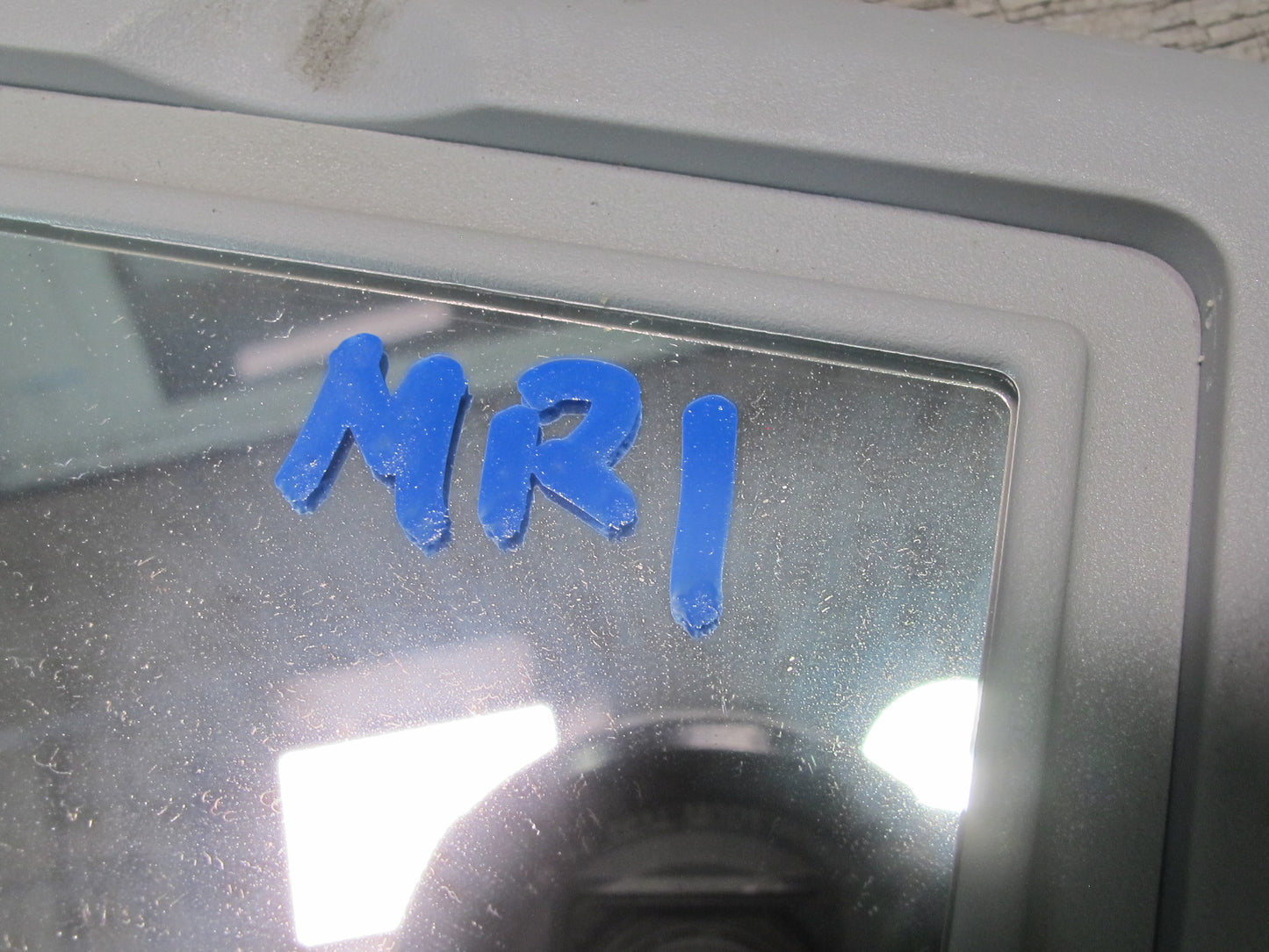 04-08 Mazda RX8 Set of 2 Front Left & Right Sun Visor Gray OEM