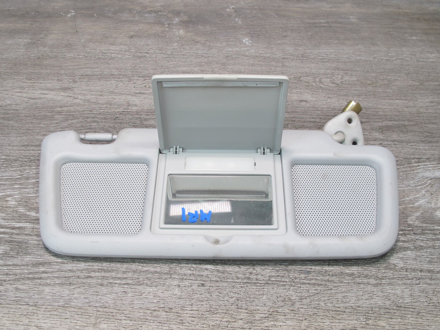 04-08 Mazda RX8 Set of 2 Front Left & Right Sun Visor Gray OEM