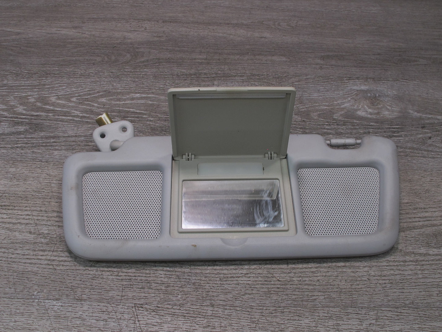 04-08 Mazda RX8 Set of 2 Front Left & Right Sun Visor Gray OEM