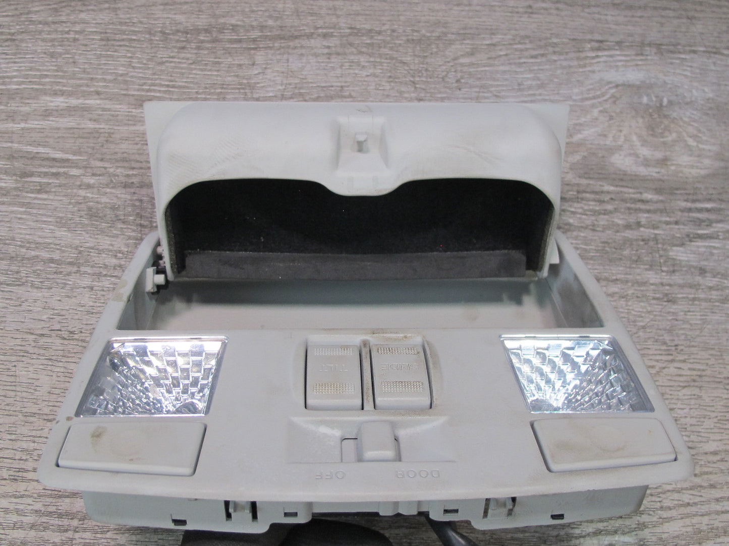 04-11 Mazda RX8 Overhead Interior Dome Reading MAP Light Lamp Storage Gray OEM