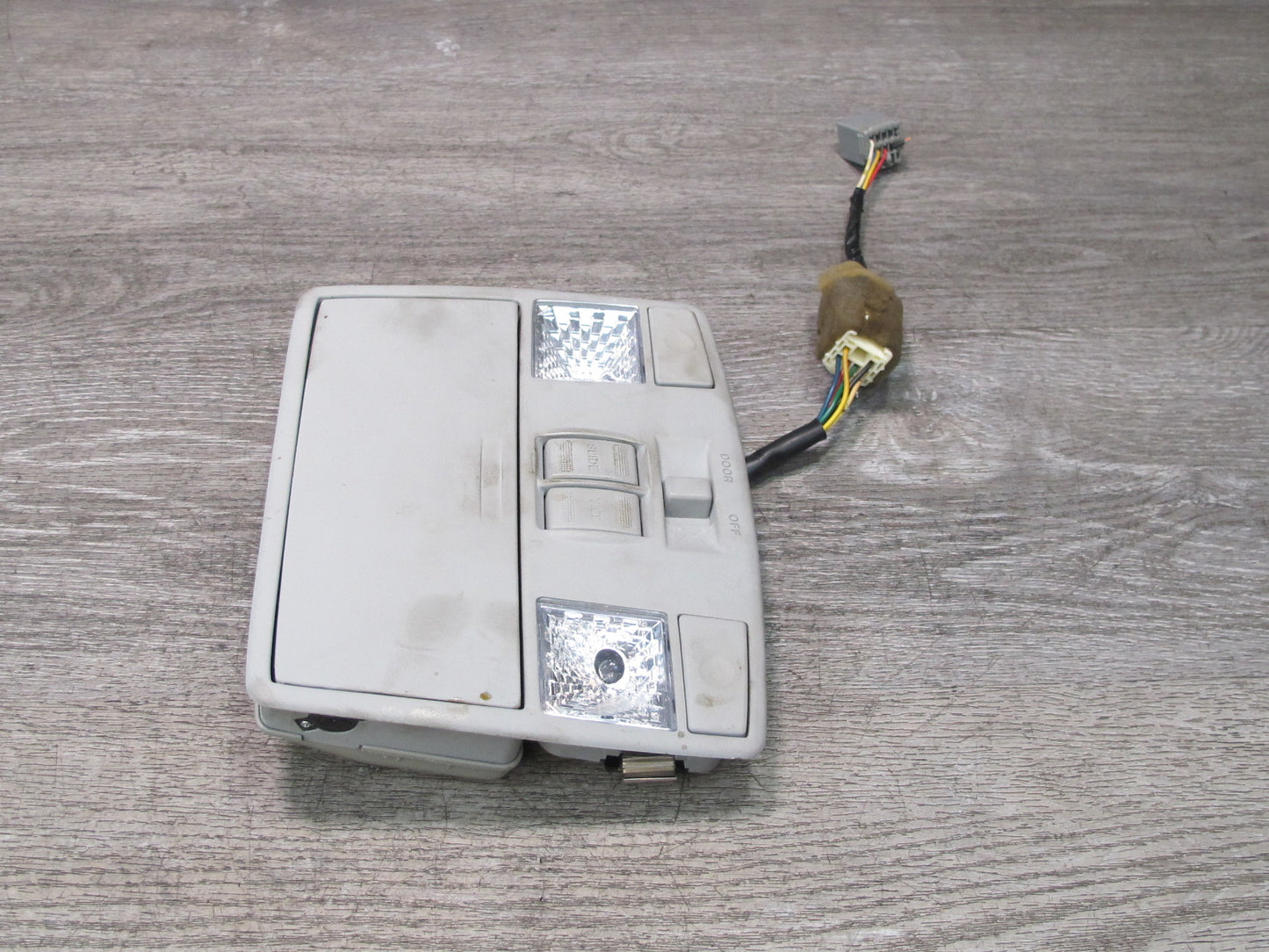 04-11 Mazda RX8 Overhead Interior Dome Reading MAP Light Lamp Storage Gray OEM